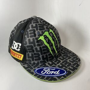 Ken Block 43 Pirelli DC Monster Energy Flex Fit Flexfit Men’s L XL